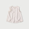 Gauze Urake No Sleeve Top Antique White