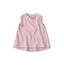 Gauze Urake No Sleeve Top Pale Pink