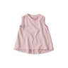 Gauze Urake No Sleeve Top Pale Pink