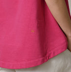 Gauze Urake No Sleeve Top Detail