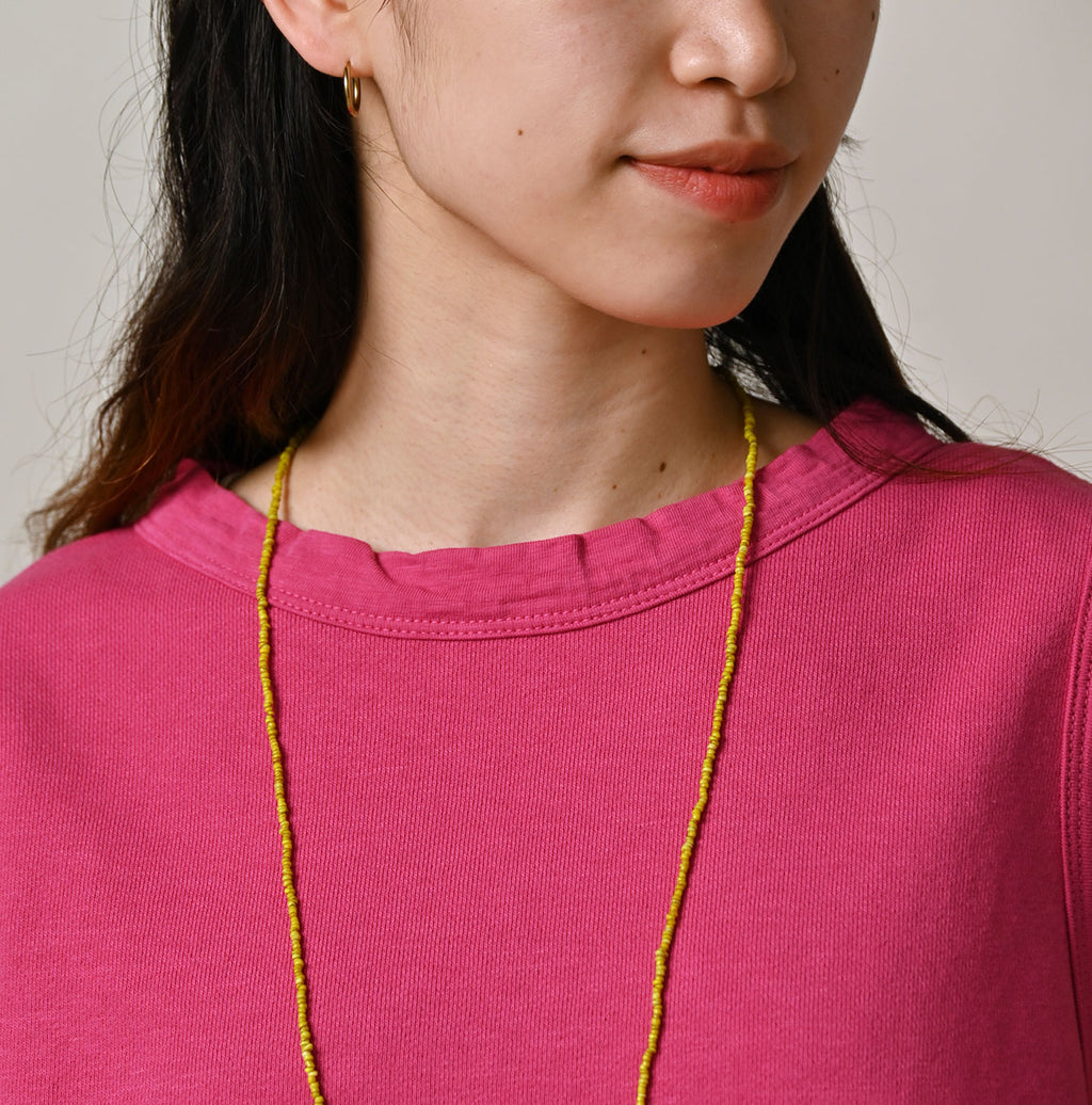 Gauze Urake No Sleeve Top Female Model