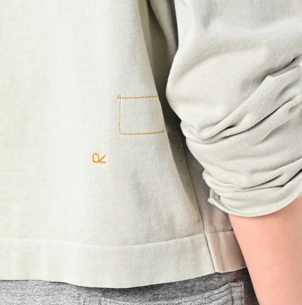 Knitsew Square Cardigan Detail