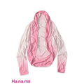 Sakura Gradation Dyed Super Gauze Bolero