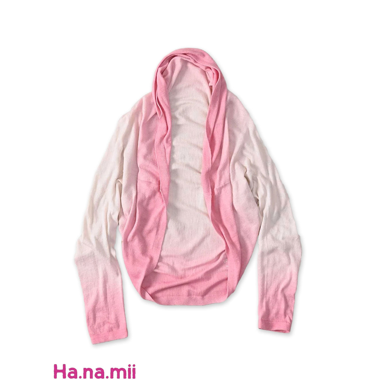 Sakura Gradation Dyed Super Gauze Bolero