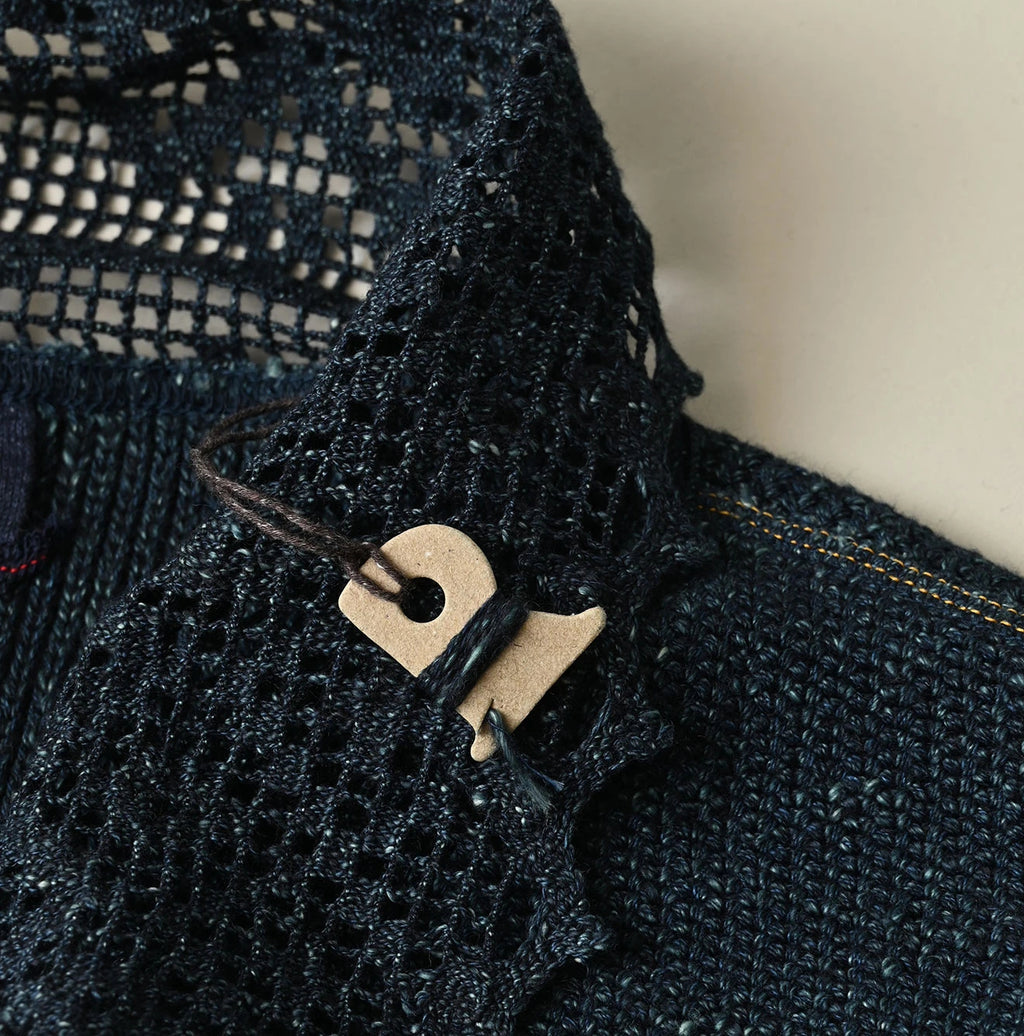 Indigo Knitsew Bolero Detail