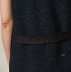 Indigo Knitsew Cardigan Detail