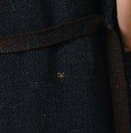 Indigo Knitsew Cardigan Detail
