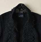 Indigo Knitsew Cardigan Detail