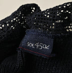 Indigo Knitsew Cardigan Detail