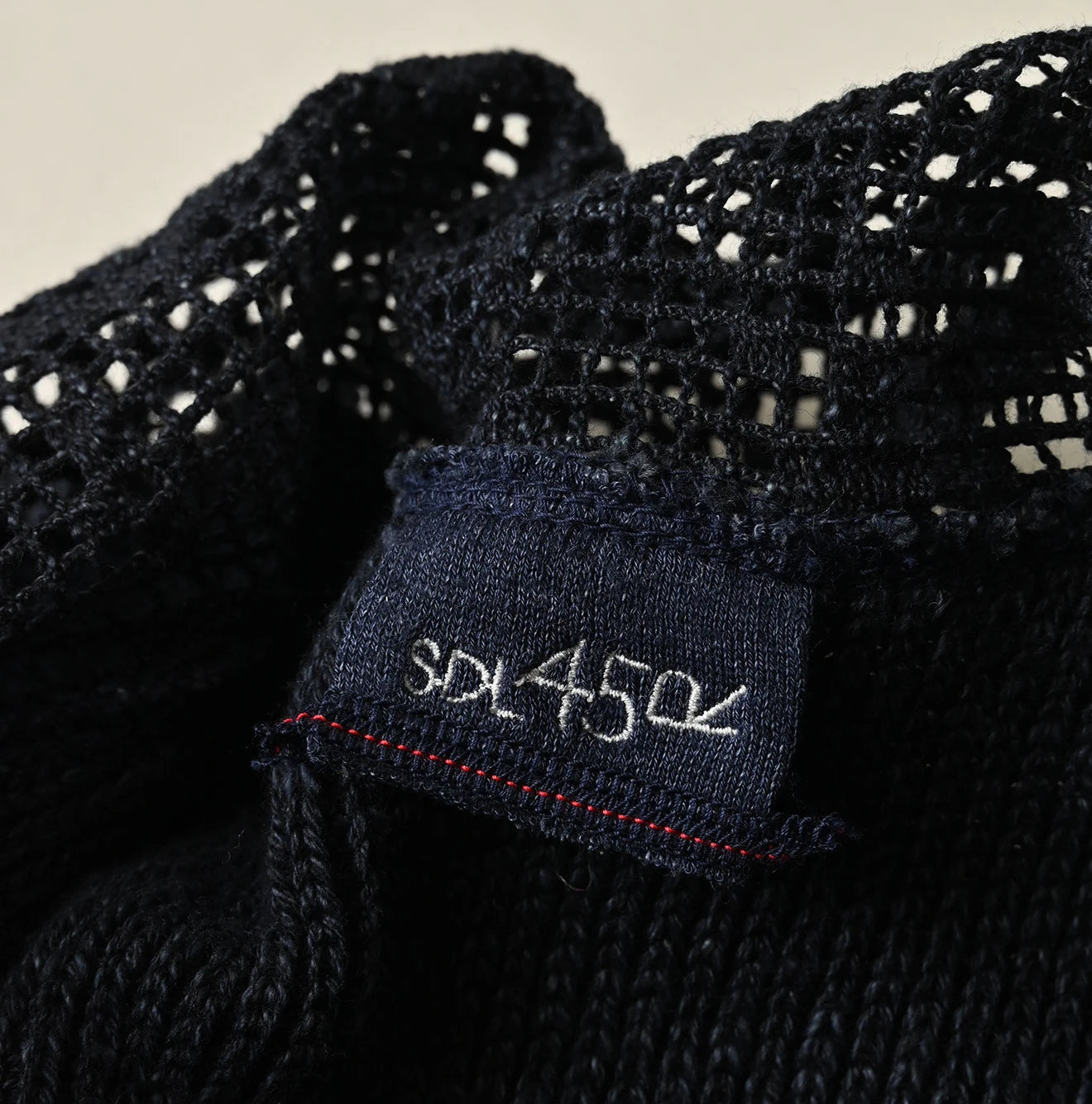 Indigo Knitsew Cardigan Detail