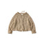 Zakkuri Linen Sweater Beige Top