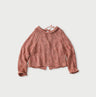 Zakkuri Linen Sweater Pink Top