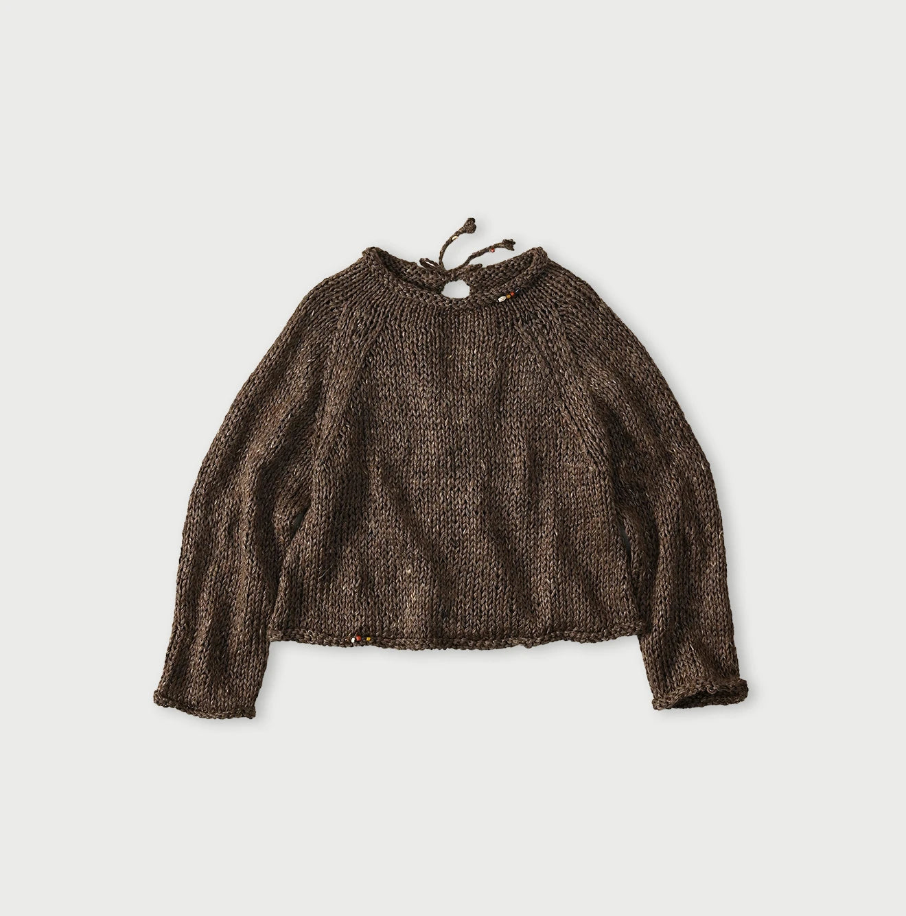 Zakkuri Linen Sweater Cigar
