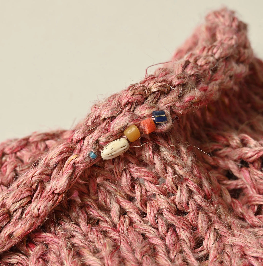 Zakkuri Linen Sweater Detail