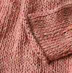 Zakkuri Linen Sweater Detail