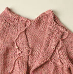 Zakkuri Linen Sweater Detail