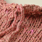 Zakkuri Linen Sweater Detail