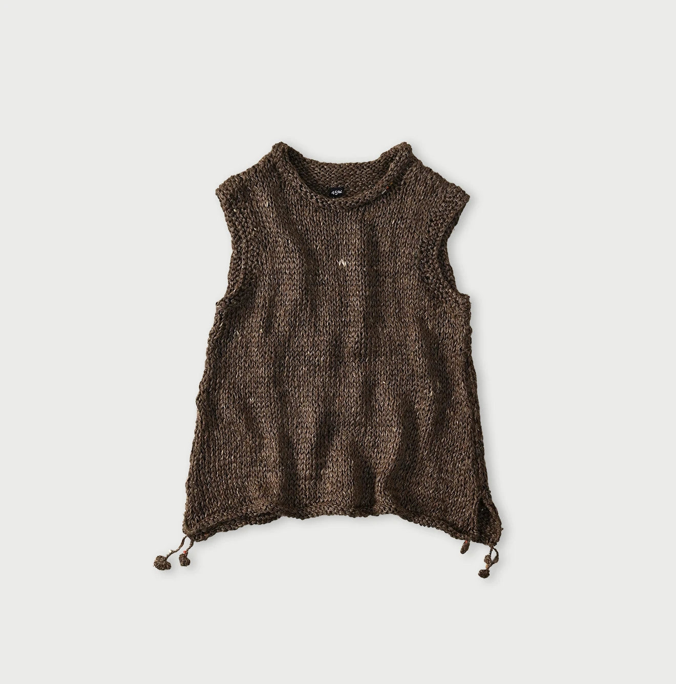 Zakkuri Linen Vest Cigar Top