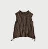 Zakkuri Linen Vest Cigar Top