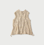 Zakkuri Linen Vest Back
