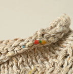 Zakkuri Linen Vest Detail