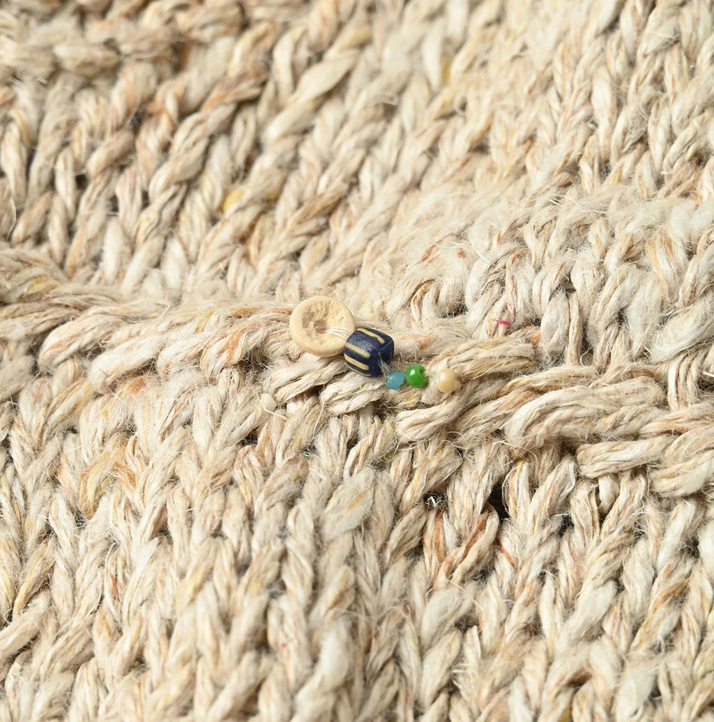 Zakkuri Linen Vest Detail
