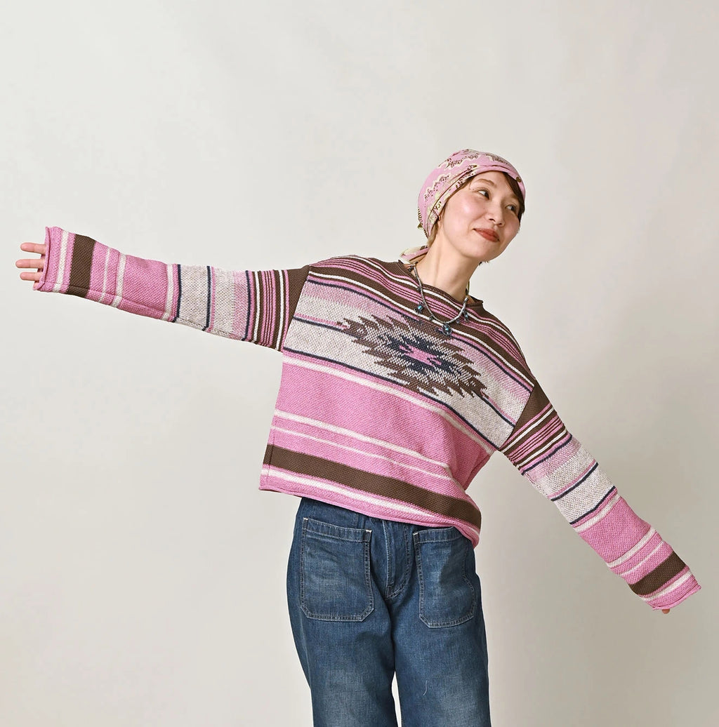 Native Gima Jacquard M Sweater Female Model