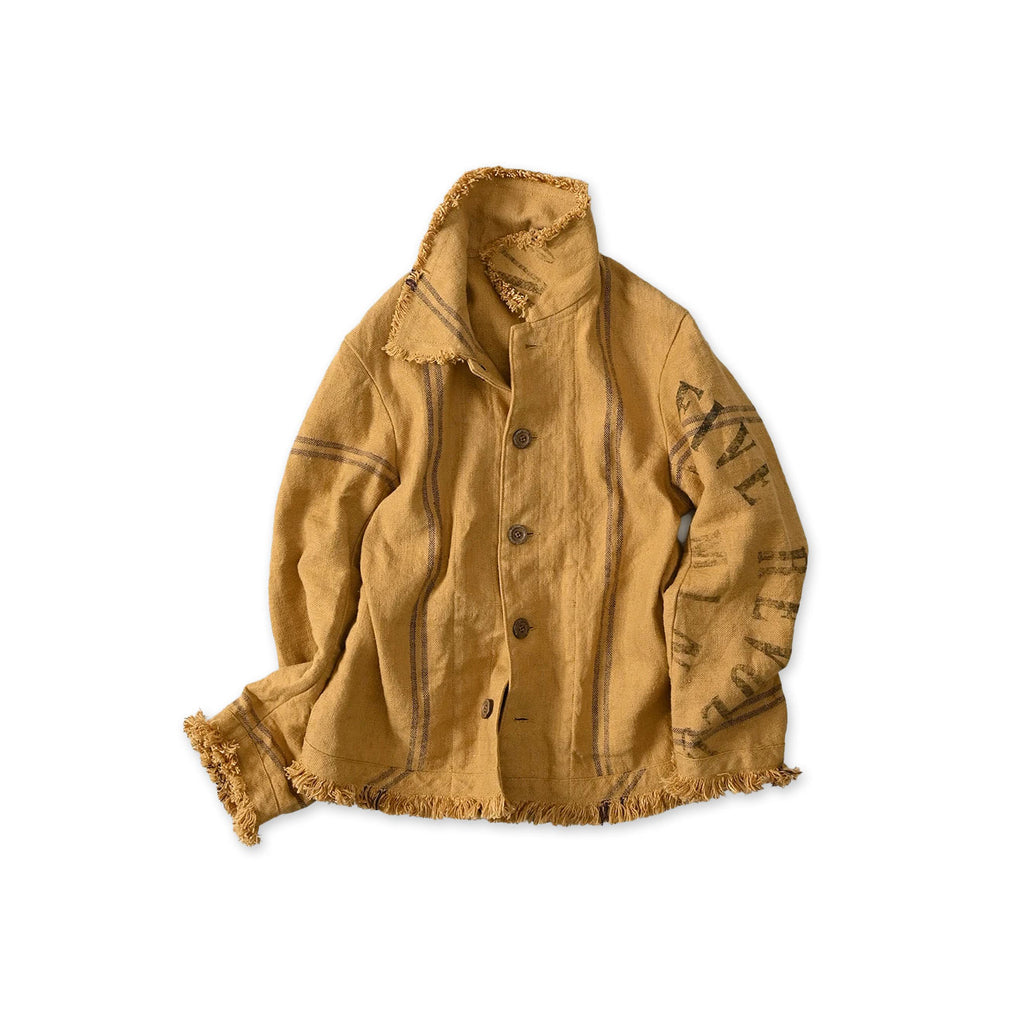 Indian Linen Sack Petit Coverall Beige