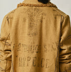 Indian Linen Sack Petit Coverall Detail