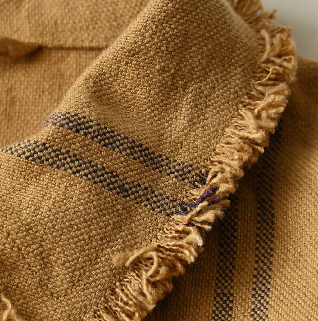 Indian Linen Sack Petit Coverall Detail