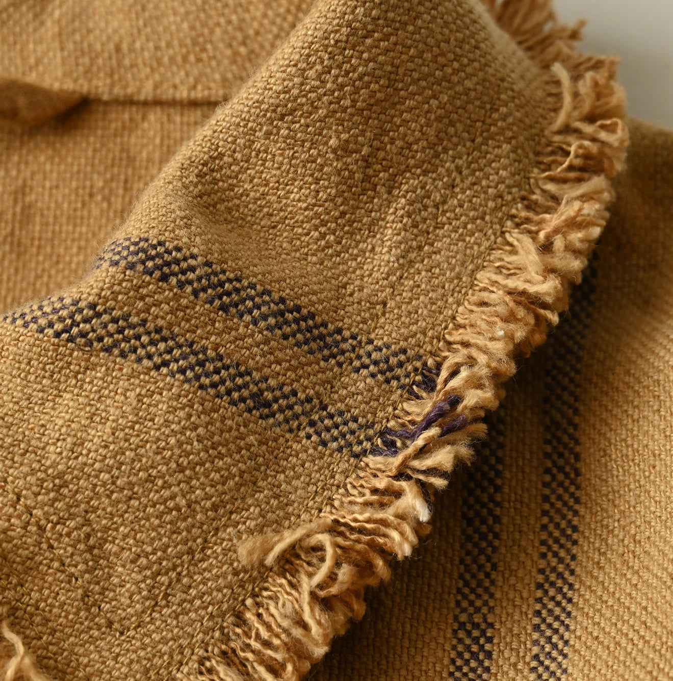 Indian Linen Sack Petit Coverall Detail