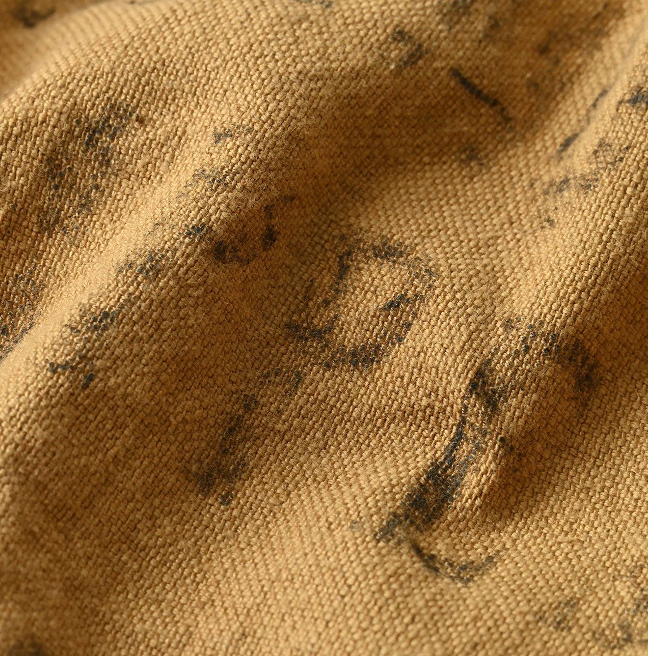 Indian Linen Sack Petit Coverall Detail