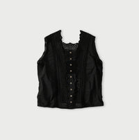 Batiste Cutwork Sleeveless Top