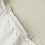 Batiste Cutwork Sleeveless Top Antique Detail