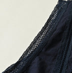 Indigo Batiste Cutwork Sleeveless Top Detail