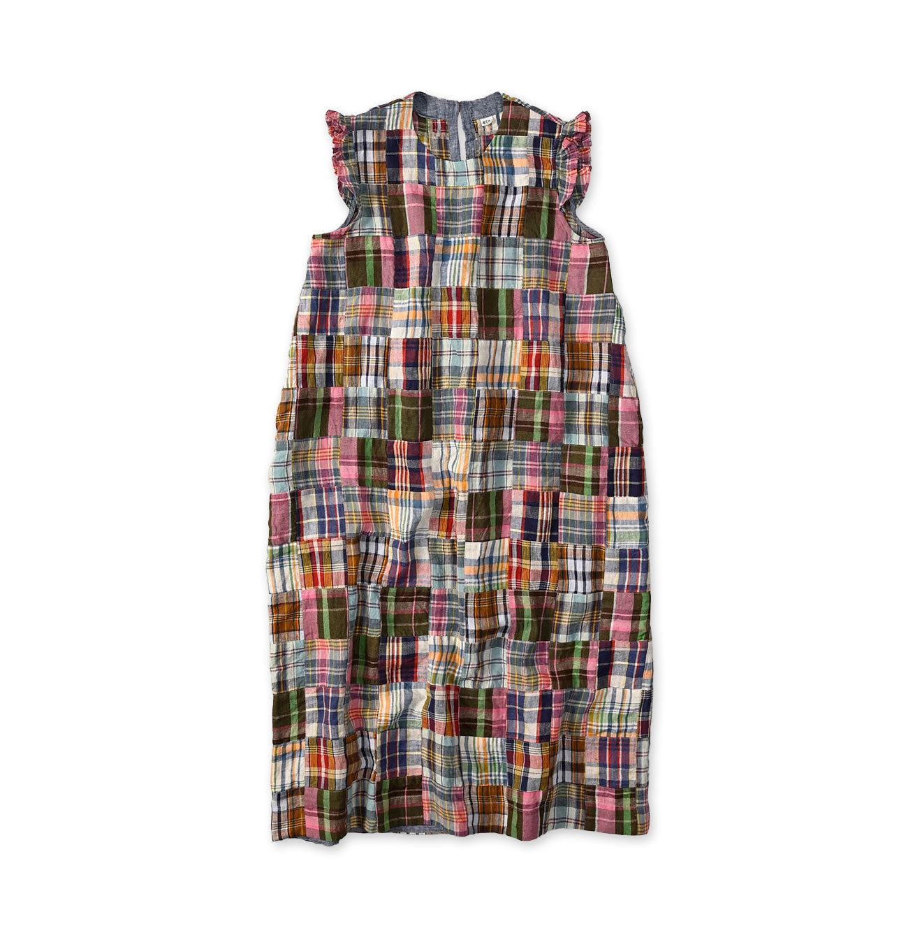Indian Linen Patchwork POYON Dress
