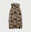 Indian Linen Patchwork POYON Dress Brown Patchwork