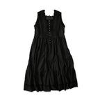 Batiste Cutwork Dress Sumi Black