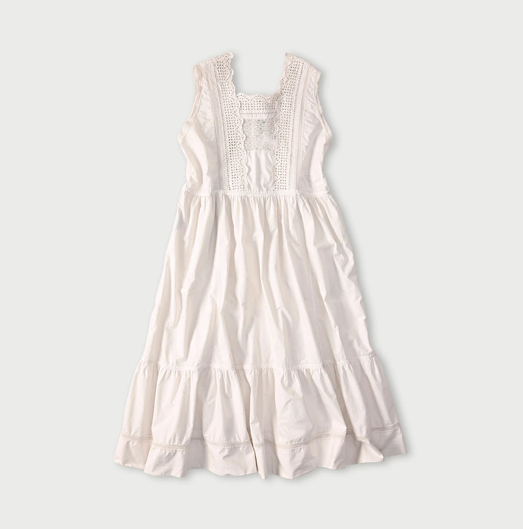 Batiste Cutwork Dress Back