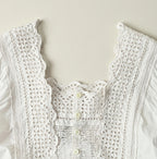 Batiste Cutwork Dress Detail