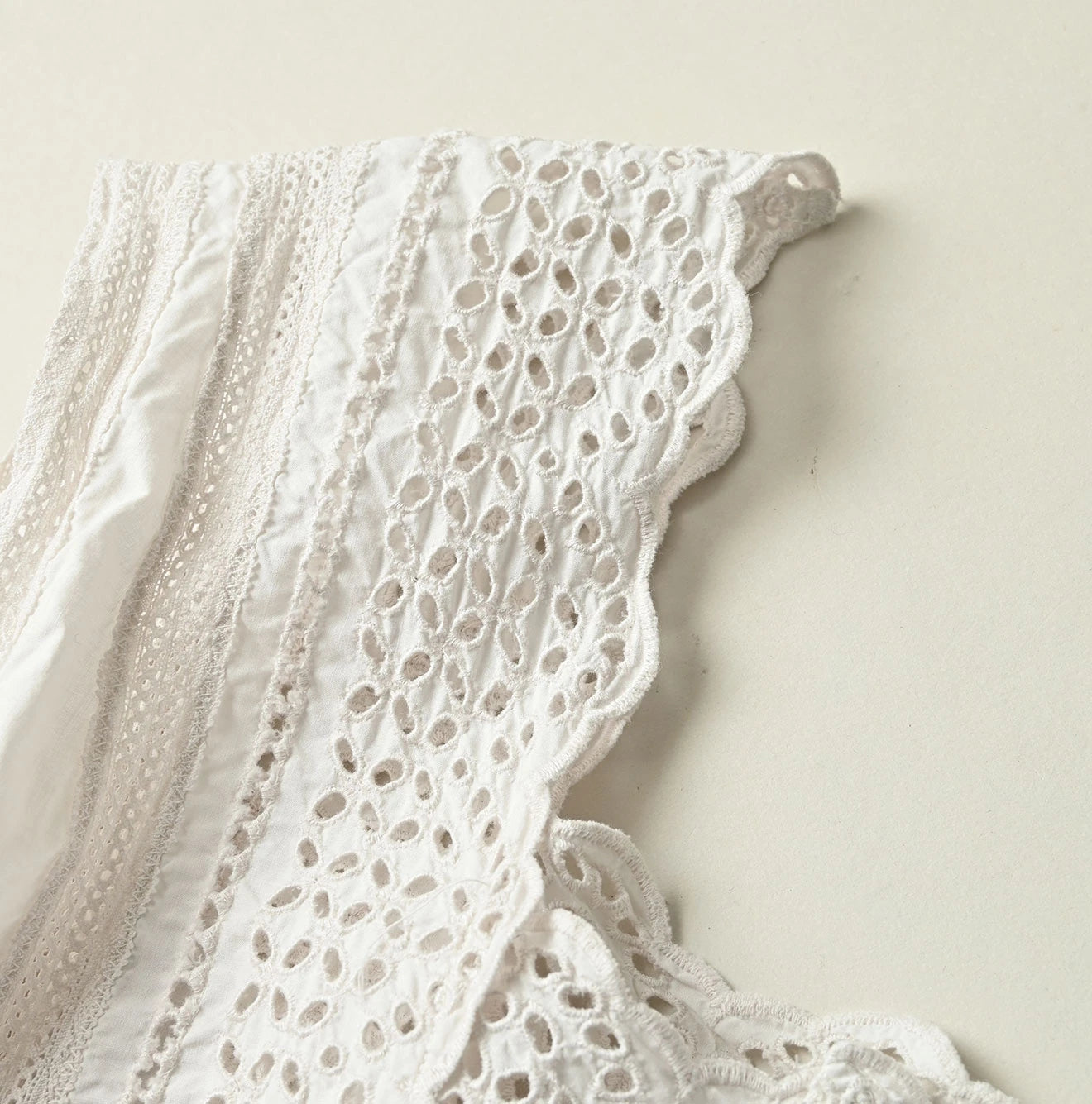 Batiste Cutwork Dress Detail