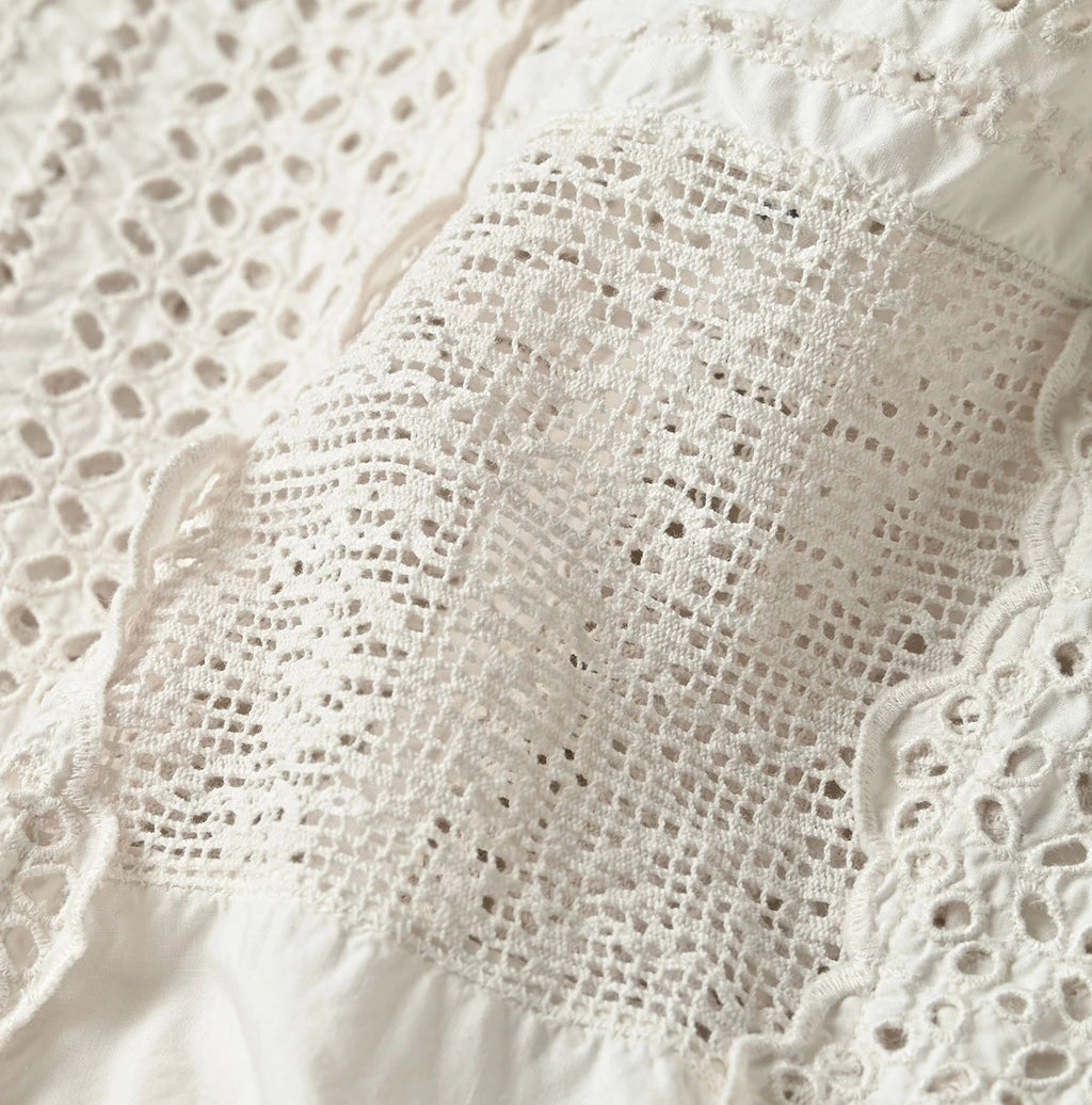 Batiste Cutwork Dress Detail