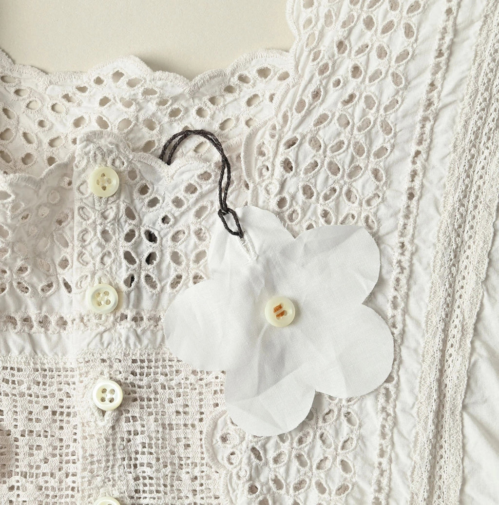 Batiste Cutwork Dress Detail