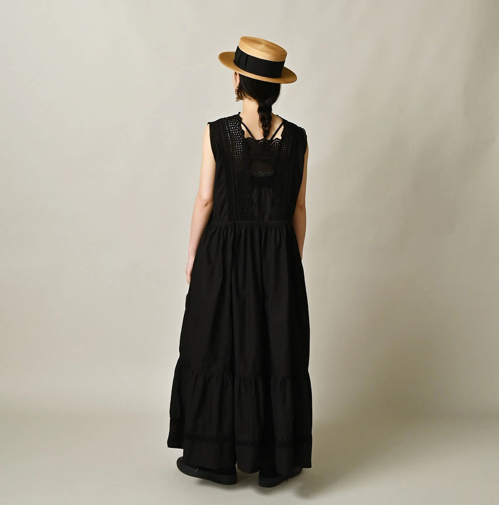 Batiste Cutwork Dress Female Model