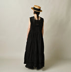Batiste Cutwork Dress Female Model