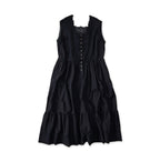 Indigo Batiste Cutwork Dress