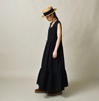 Indigo Batiste Cutwork Dress Female Model
