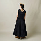 Indigo Batiste Cutwork Dress Female Model