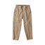 Cotton Linen OX Stretch Sabrina Slacks Brown Chambray