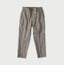 Cotton Linen OX Stretch Sabrina Slacks Charcoal Chambray
